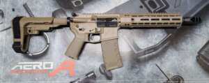 M4 - Aero Precision .458 SOCOM 10.5" FDE Pistol - No Brace Included