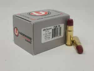 Underwood 458 Socom Ammunition 500 Grain Coated Hard Cast Flat Nose Gas Check 20 Rounds