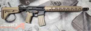 M4 Rifle - .458 SOCOM 16" - Aero Precision and BCA Side Charging FDE/BLK