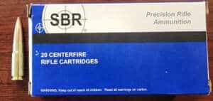 Southern Ballistics Research (SBR) 338 Spectre 300gr Subsonic Ammo