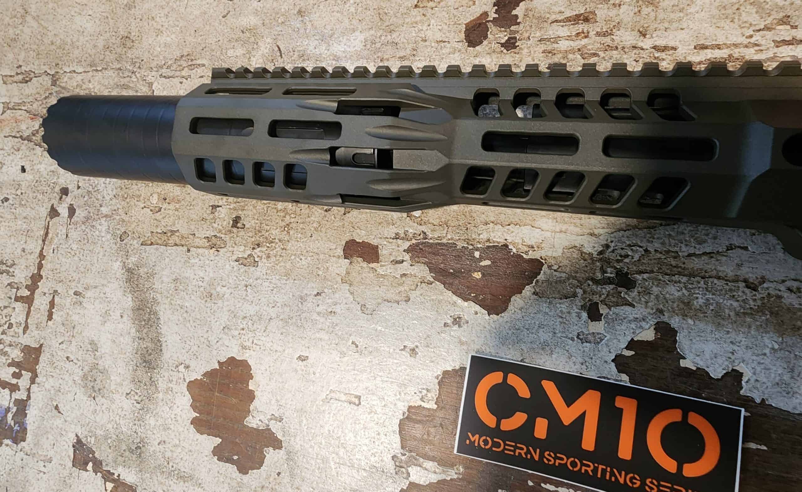 SBR AR10 pistol | CM10 8.6 Blackout 8″ AR10 PISTOL Black