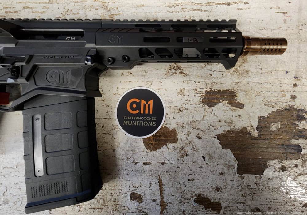 SBR AR10 pistol | CM10 8.6 Blackout 8″ AR10 PISTOL Black