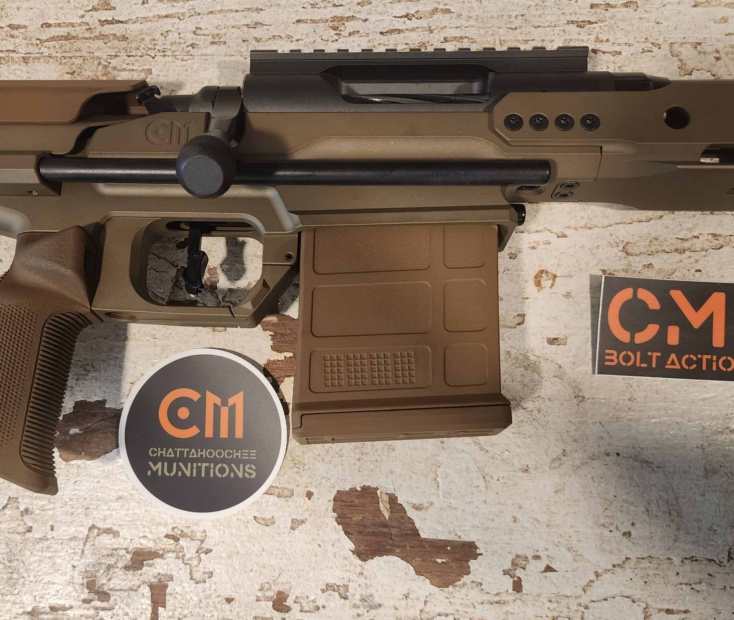 375 Raptor FDE Rifle | 16'' Compact Bolt Action rifle FDE Metallic