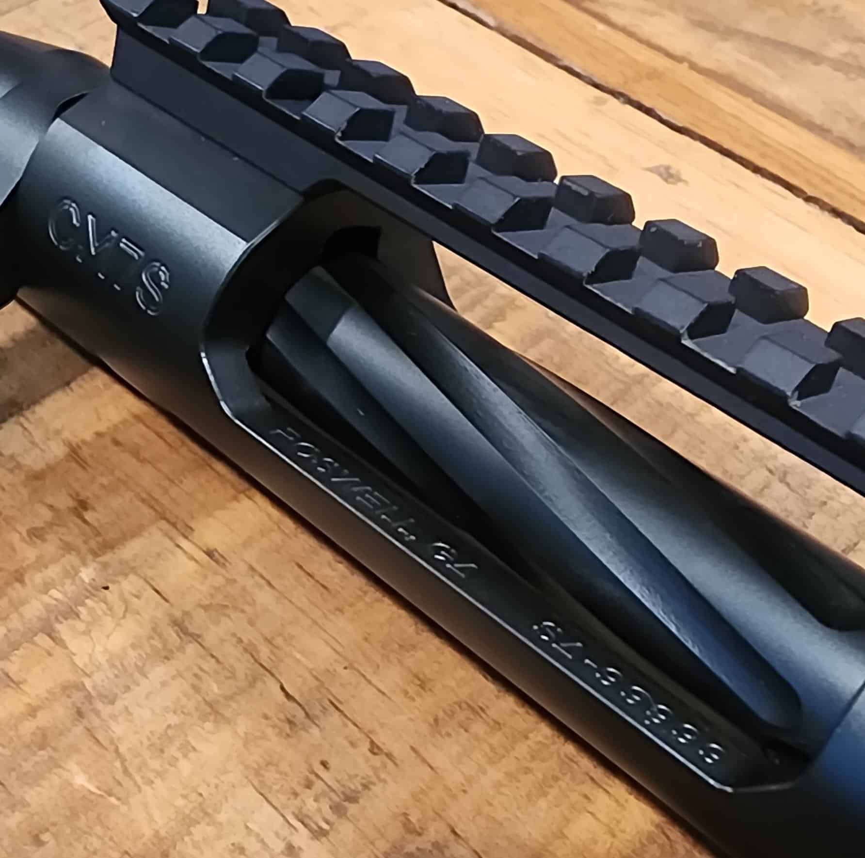 375 Bolt Action Rifle 16″ Raptor Lightweight Cobalt Kinetics Green