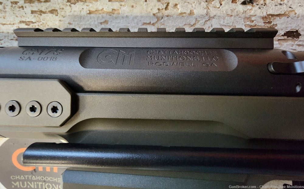 375 Bolt Action Rifle 16″ Raptor Lightweight Cobalt Kinetics Green