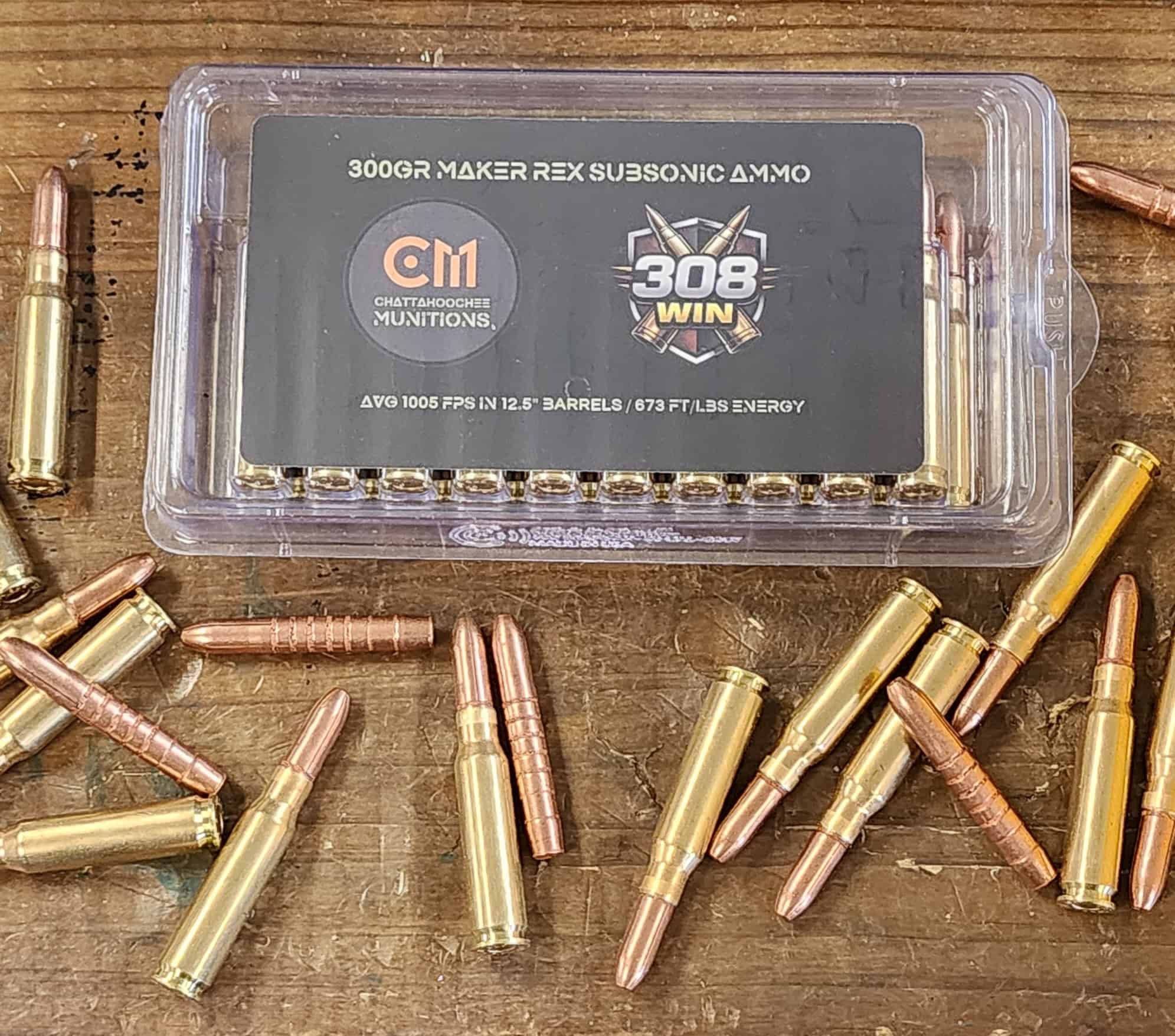 CM Ammunition - 308 Winchester - 300gr MAKER REX Expanding