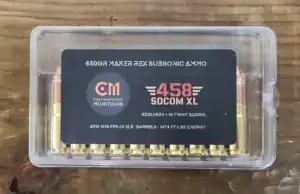 458 Socom ammo